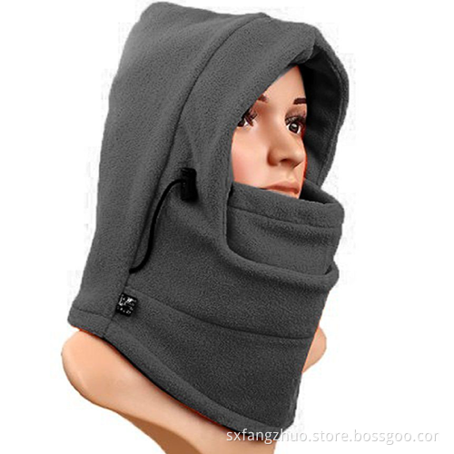 6 in1 balaclava hood face fleece neckwarmer